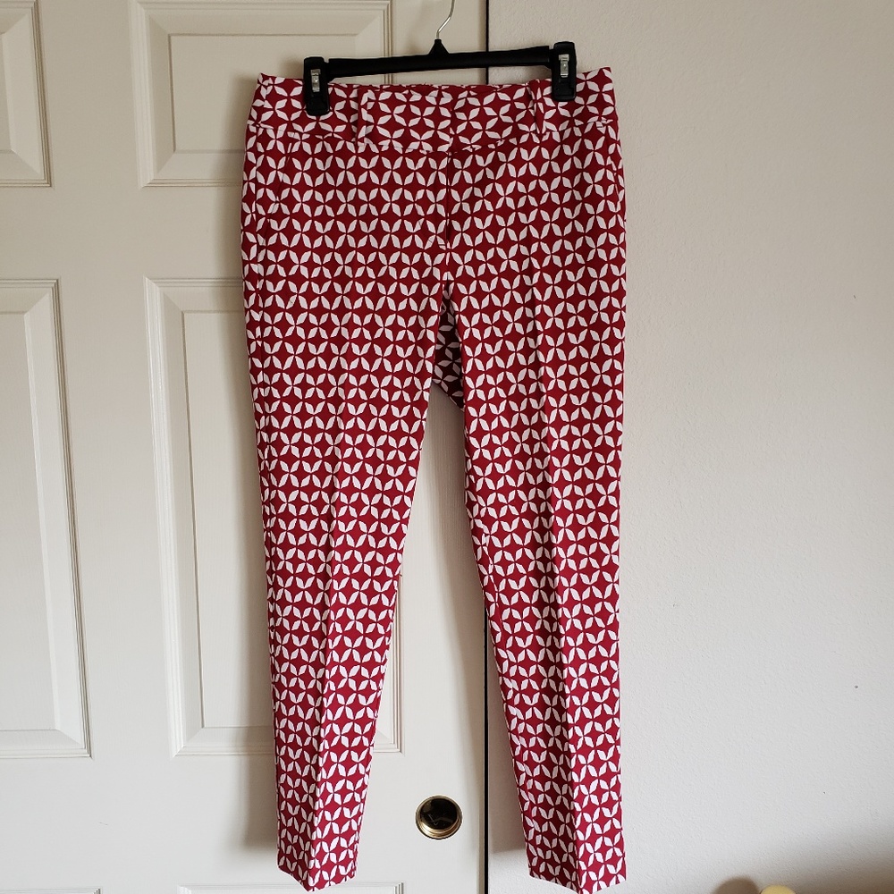 Ann Taylor Loft Julie Skinny ankle slacks size 4